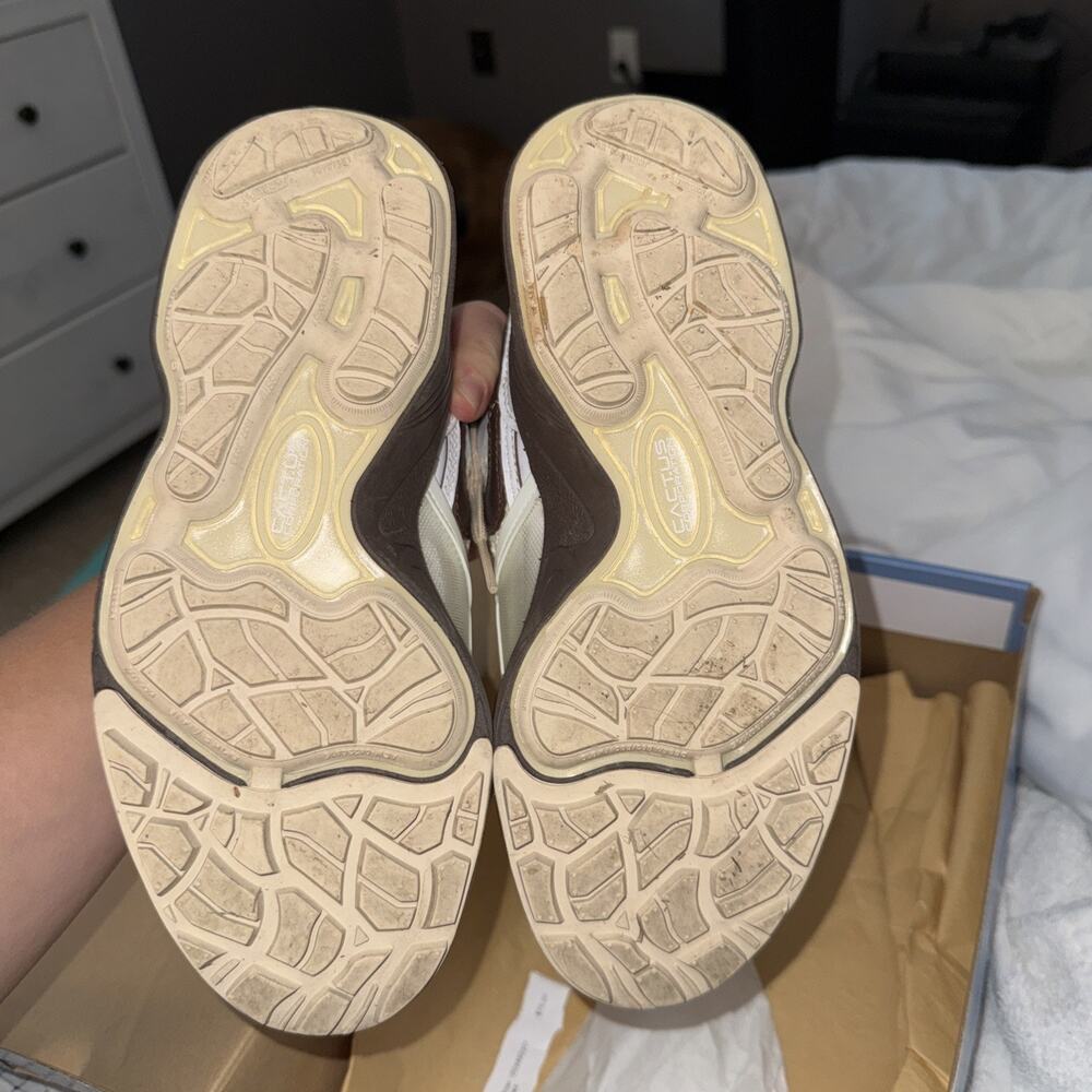 Nike Travis Scott Zoom Field Jaxx Lace-Up Light Chocolate HQ3073-100 Size 4 - Picture 6 of 8